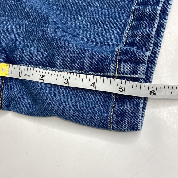 Blue Denim Women's Shorts - Picture 10 of 13